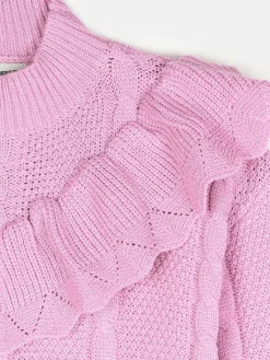 GATE Sweter z falbanką|Dzieci Dziewczynki·Swetry