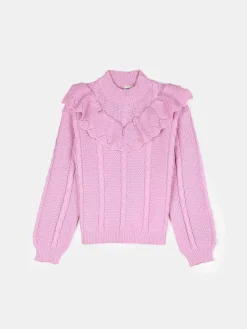 GATE Sweter z falbanką|Dzieci Dziewczynki·Swetry