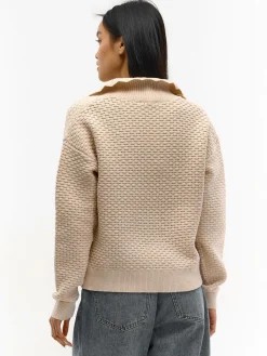 GATE Sweter z kołnierzykiem polo| Swetry I Bluzy·Swetry