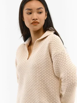 GATE Sweter z kołnierzykiem polo| Swetry I Bluzy·Swetry