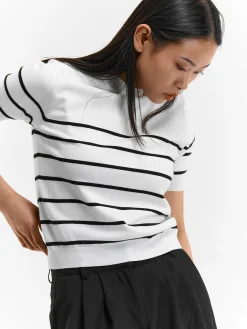 GATE Sweter z krótkim rękawem| Swetry I Bluzy·Swetry