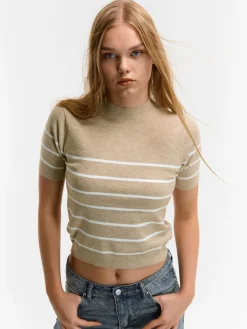 GATE Sweter z krótkim rękawem| Swetry I Bluzy·Swetry