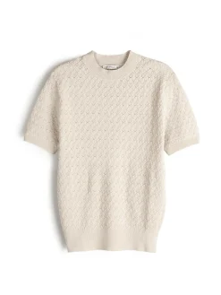 GATE Sweter z krótkim rękawem| Koszulki I Topy·Topy|Swetry I Bluzy·Swetry