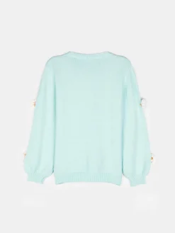 GATE Sweter z kwiatowym wzorem|Dzieci Dziewczynki·Swetry