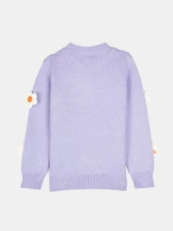 GATE Sweter z kwiatowym wzorem|Dzieci Dziewczynki·Swetry