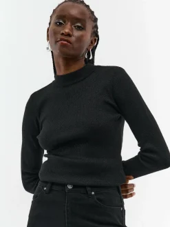 GATE Sweter z metaliczną nitką| Swetry I Bluzy·Swetry