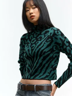 GATE Sweter z nadrukiem| Swetry I Bluzy·Swetry