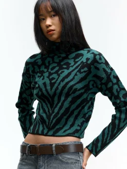 GATE Sweter z nadrukiem| Swetry I Bluzy·Swetry