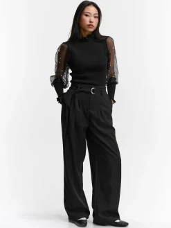 GATE Sweter z perłami| Swetry I Bluzy·Swetry