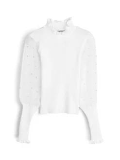 GATE Sweter z perłami| Swetry I Bluzy·Swetry