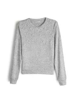 GATE Sweter z perłami| Swetry I Bluzy·Swetry
