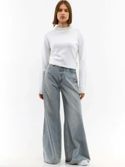 GATE Sweter z perłowym kołnierzem| Swetry I Bluzy·Swetry