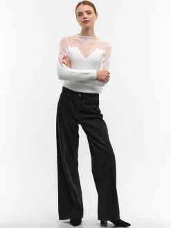 GATE Sweterr z koronką| Swetry I Bluzy·Swetry