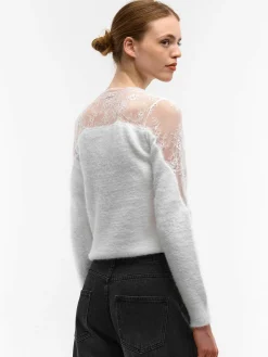 GATE Sweterr z koronką| Swetry I Bluzy·Swetry