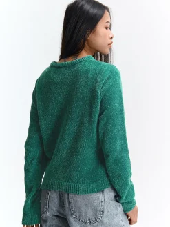 GATE Szenilowy sweter| Swetry I Bluzy·Swetry