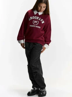 GATE Szerokie dżinsy spadochrony dla dziewczynki|Dzieci Dziewczynki·Spodnie I Legginsy