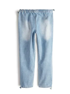 GATE Szerokie dżinsy spadochrony dla dziewczynki|Dzieci Dziewczynki·Spodnie I Legginsy