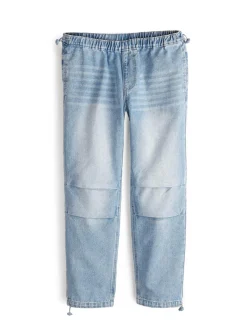 GATE Szerokie dżinsy spadochrony dla dziewczynki|Dzieci Dziewczynki·Spodnie I Legginsy