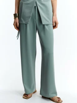 GATE Szerokie elastyczne spodnie| Spodnie·Spodnie