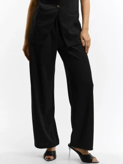 GATE Szerokie elastyczne spodnie| Spodnie·Spodnie