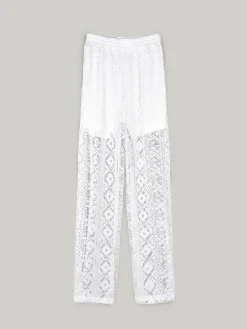 GATE Szerokie koronkowe spodnie| Kategorie·Akcesoria Plażowe|Spodnie·Spodnie