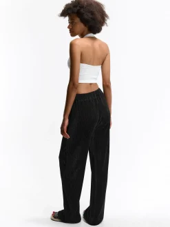 GATE Szerokie, plisowane spodnie| Spodnie·Spodnie