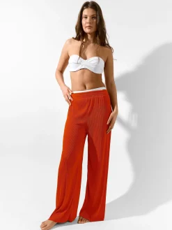 GATE Szerokie, plisowane spodnie| Spodnie·Spodnie