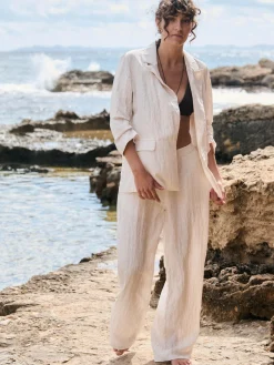 GATE Szerokie, przykucnięte spodnie| Spodnie·Spodnie