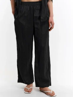 GATE Szerokie, przykucnięte spodnie| Spodnie·Spodnie