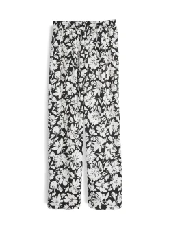 GATE Szerokie satynowe spodnie| Spodnie·Spodnie