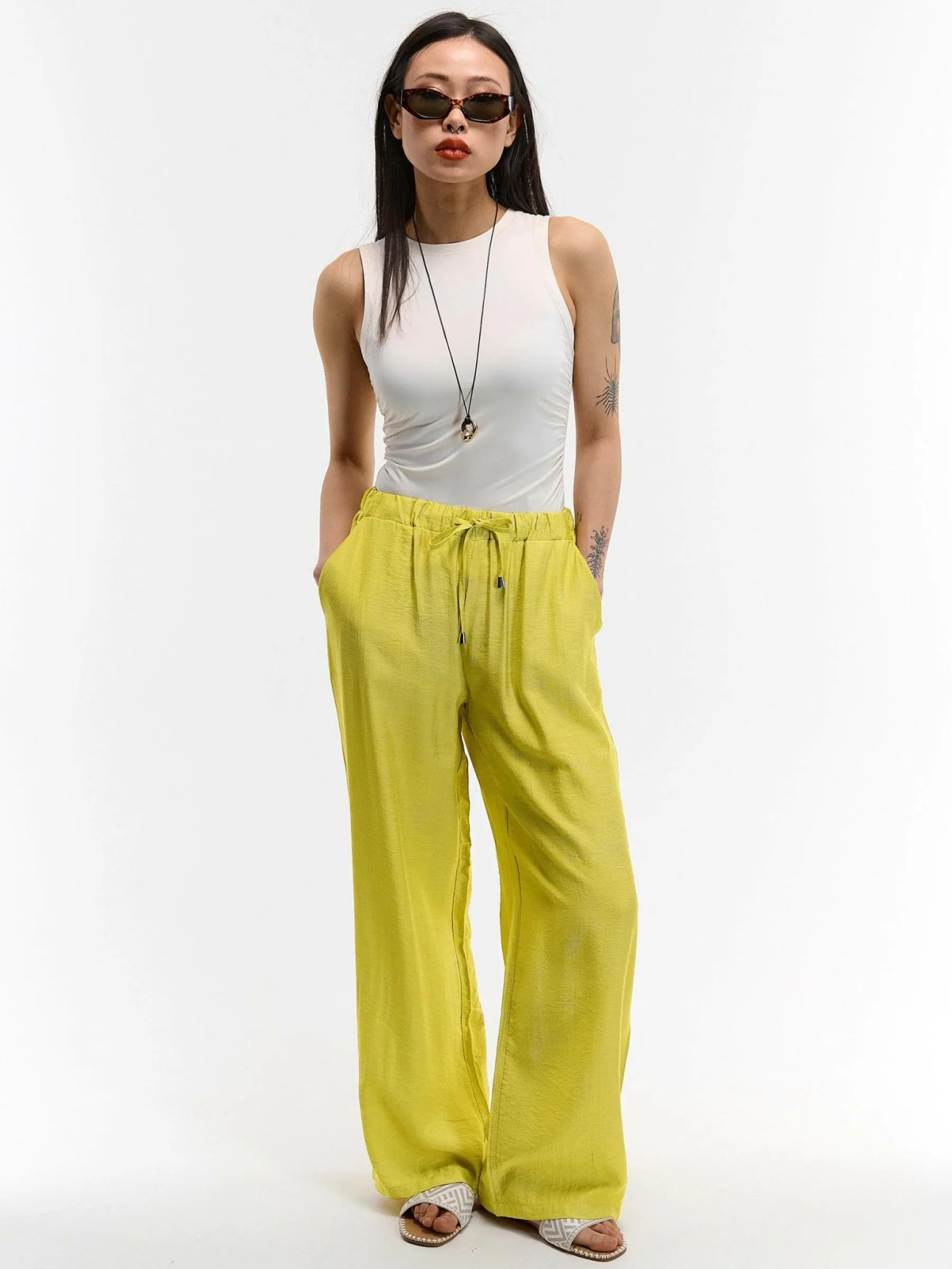 GATE Szerokie spodnie| Spodnie·Spodnie