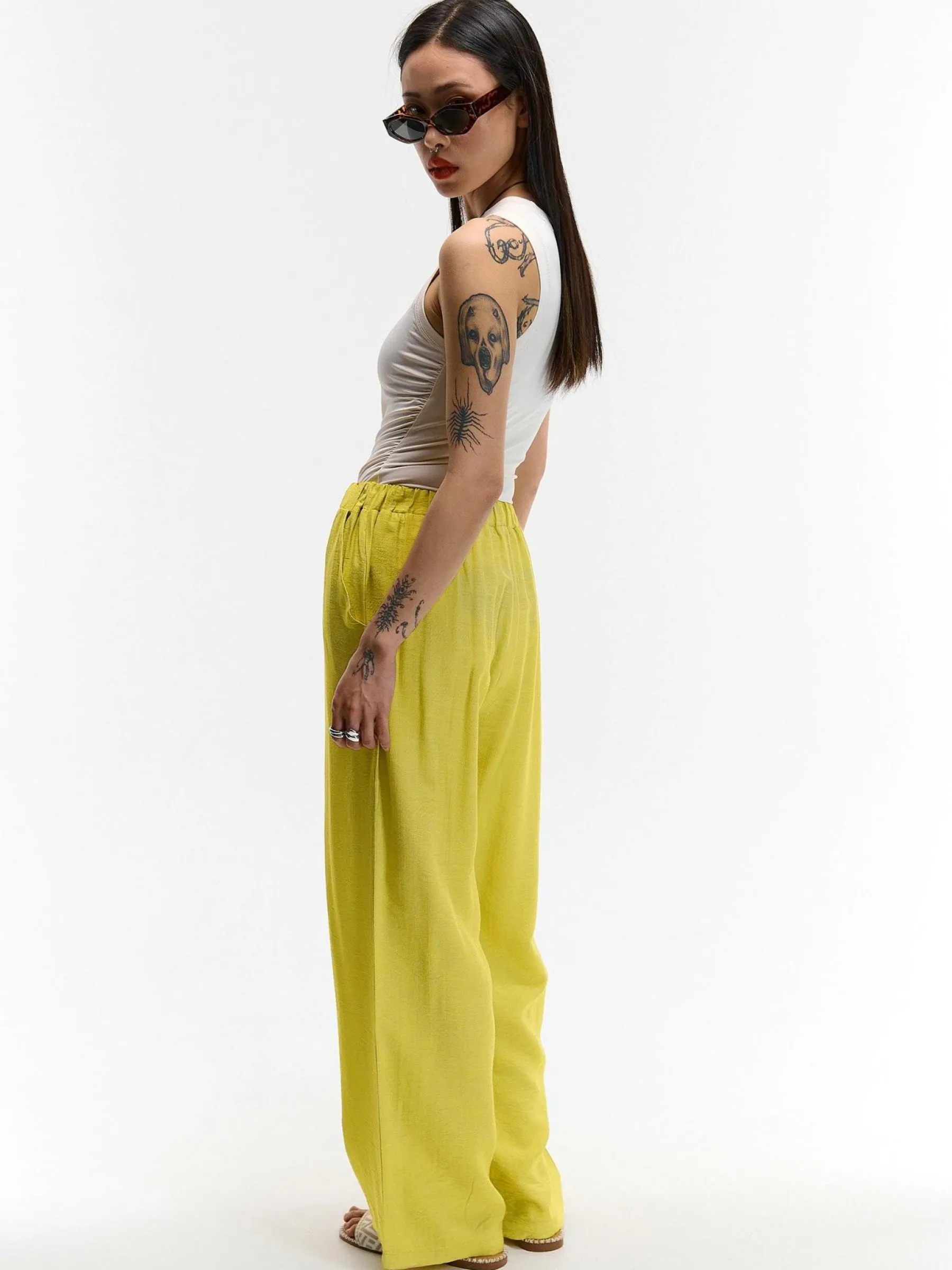 GATE Szerokie spodnie| Spodnie·Spodnie