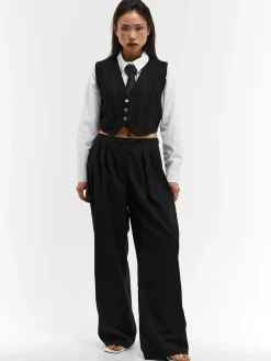 GATE Szerokie spodnie| Spodnie·Spodnie