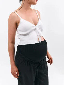 GATE Szerokie spodnie ciążowe| Spodnie·Spodnie|Maternity