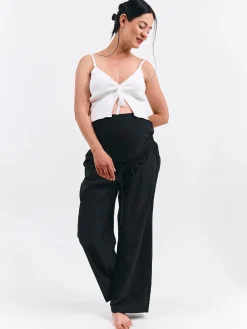 GATE Szerokie spodnie ciążowe| Spodnie·Spodnie|Maternity