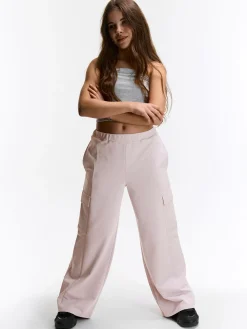 GATE Szerokie spodnie dresowe z kieszeniami|Dzieci Dziewczynki·Spodnie I Legginsy