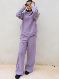 GATE Szerokie spodnie dresowe w prążki|Dzieci Dziewczynki·Spodnie I Legginsy