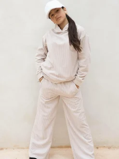 GATE Szerokie spodnie dresowe w prążki|Dzieci Dziewczynki·Spodnie I Legginsy