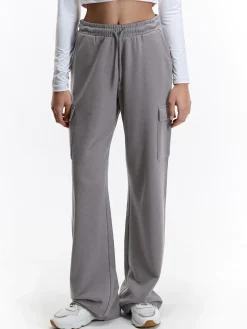 GATE Szerokie spodnie dresowe typu cargo| Spodnie·Spodnie Dresowe