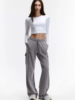 GATE Szerokie spodnie dresowe typu cargo| Spodnie·Spodnie Dresowe