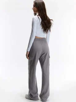 GATE Szerokie spodnie dresowe typu cargo| Spodnie·Spodnie Dresowe