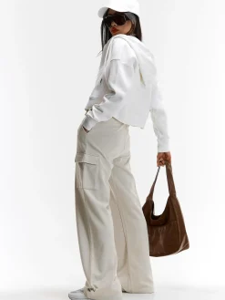 GATE Szerokie spodnie dresowe typu cargo| Spodnie·Spodnie Dresowe