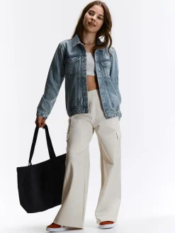 GATE Szerokie spodnie dresowe z kieszeniami|Dzieci Dziewczynki·Spodnie I Legginsy