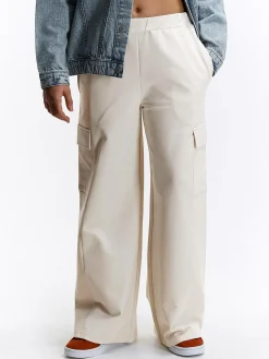 GATE Szerokie spodnie dresowe z kieszeniami|Dzieci Dziewczynki·Spodnie I Legginsy