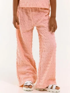 GATE Szerokie spodnie strukturalne|Dzieci Dziewczynki·Spodnie I Legginsy