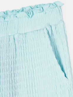 GATE Szerokie spodnie strukturalne|Dzieci Dziewczynki·Spodnie I Legginsy