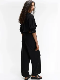 GATE Szerokie spodnie strukturalne| Spodnie·Spodnie