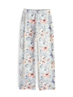 GATE Szerokie spodnie strukturalne z nadrukiem| Spodnie·Spodnie