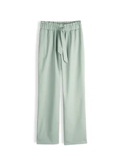 GATE Szerokie spodnie z domieszką lnu| Spodnie·Spodnie