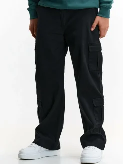 GATE Szerokie spodnie z kieszeniami|Dzieci Chłopcy·Spodnie